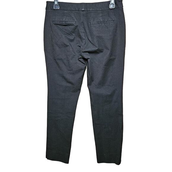 Banana Republic Black Sloan Curvy Fit Dress Pants Size 4 - Picture 2 of 4